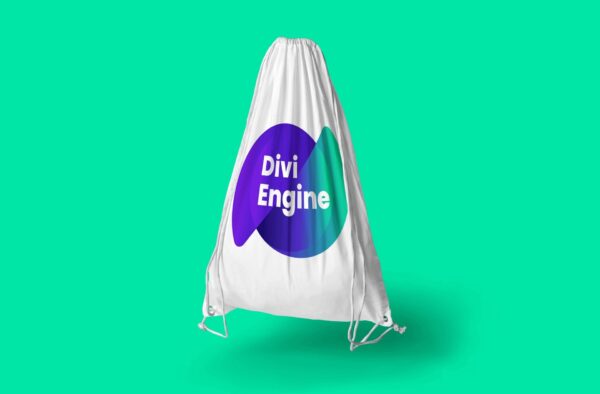Divi Engine String Bag (Big Logo) - Görsel 3