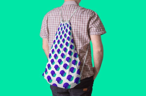 Divi Engine String Bag (Small Logos) - Görsel 2