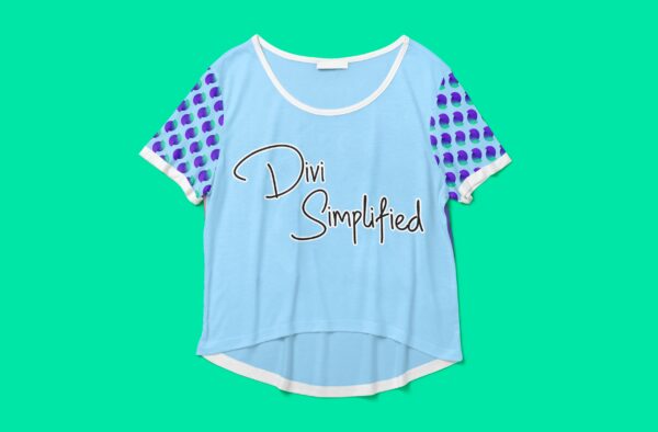 Divi Simplified Crop-top - Görsel 2
