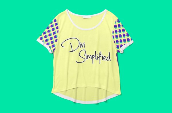 Divi Simplified Crop-top - Görsel 3
